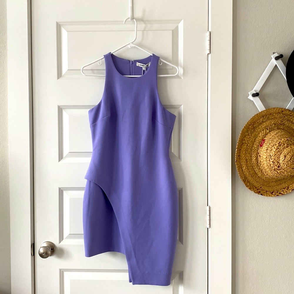 Elizabeth and James body con assymetrical mini size 8